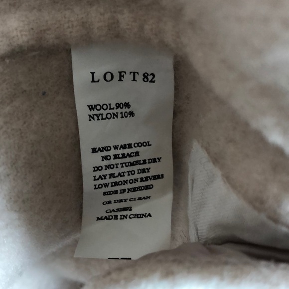 LOFT 82 Slouch Oversized Wool Jacket - Picture 13 of 14